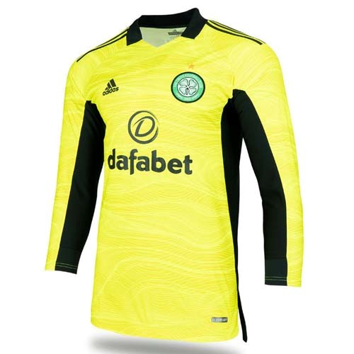 Tailandia Camiseta Celtic Replica Primera Ropa Portero ML 2021/22